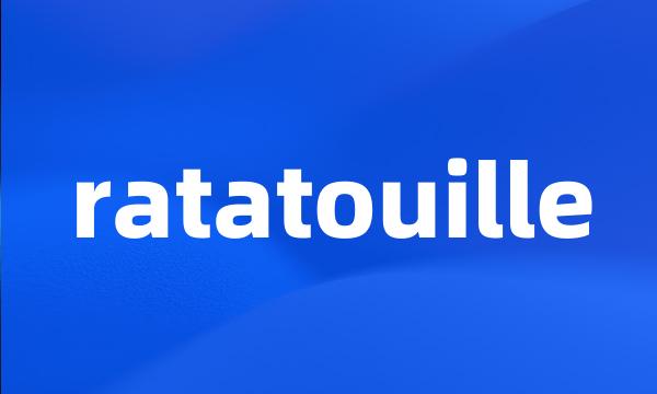 ratatouille