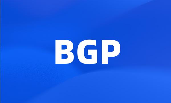 BGP