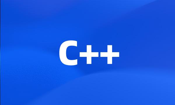 C++