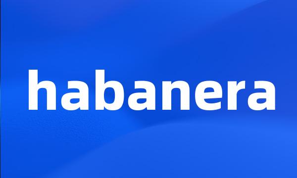 habanera