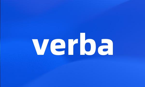 verba