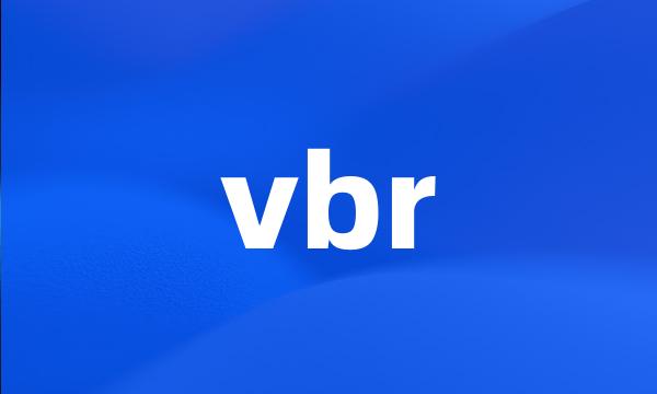 vbr