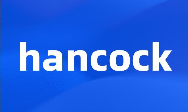 hancock