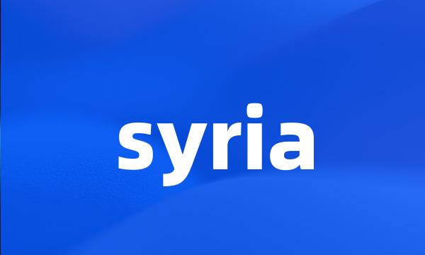 syria