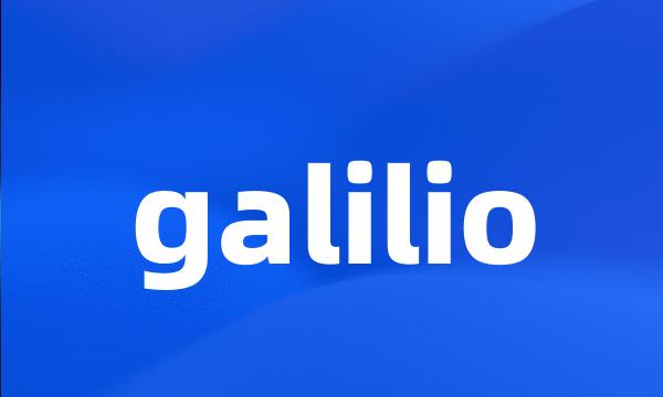 galilio