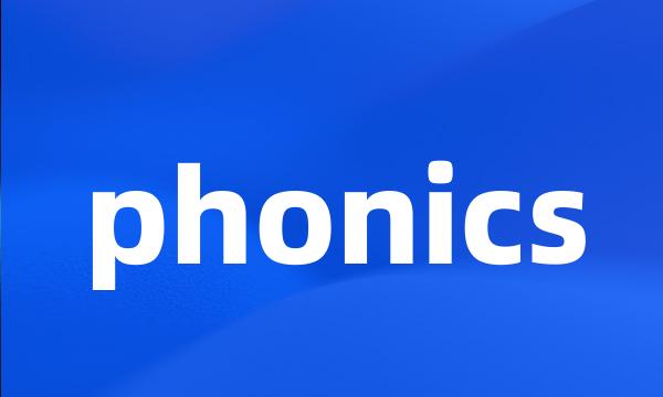 phonics