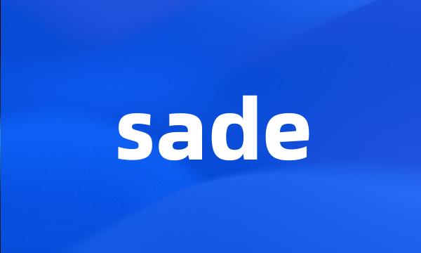 sade