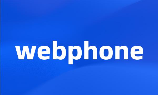 webphone