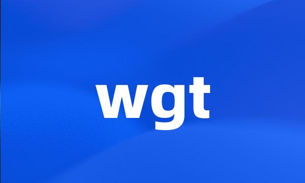 wgt