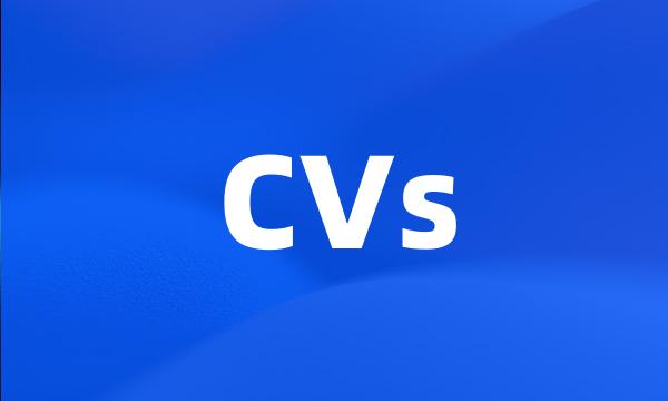 CVs