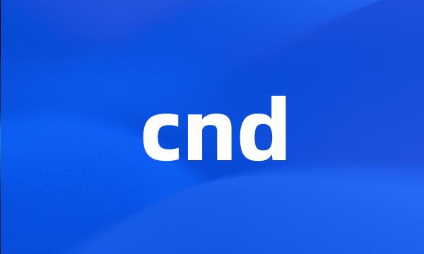 cnd