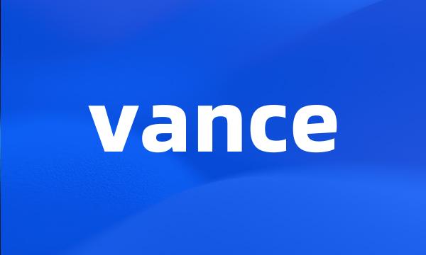 vance