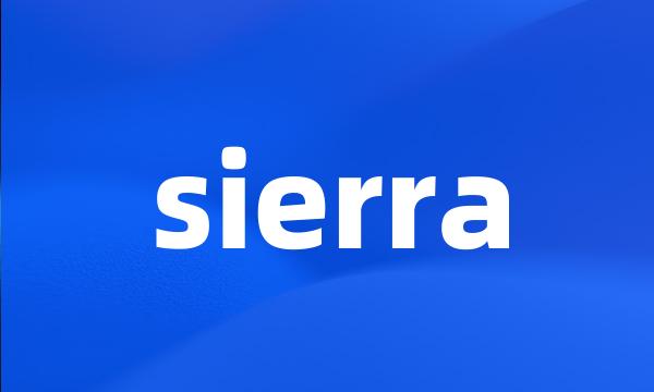 sierra