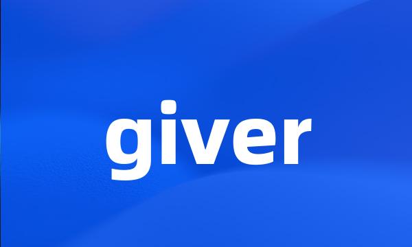 giver