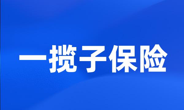 一揽子保险