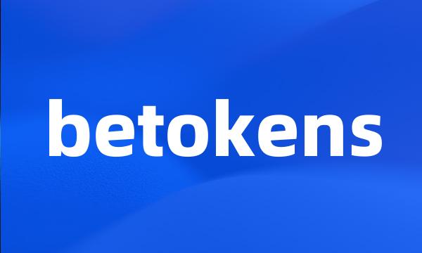 betokens