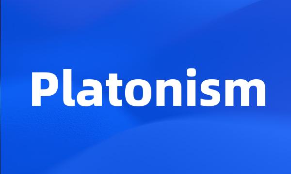 Platonism