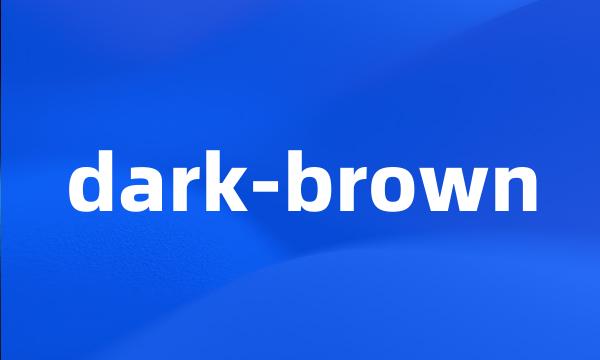 dark-brown