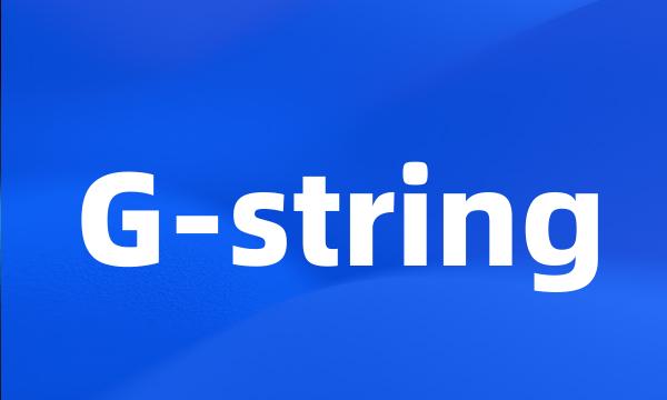 G-string