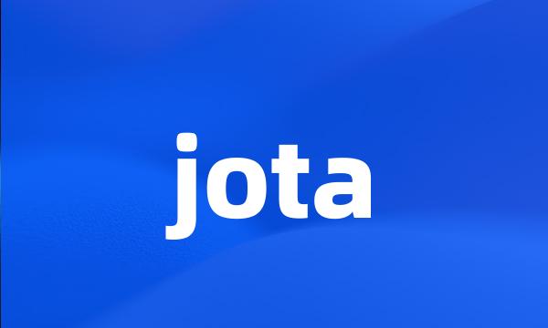 jota