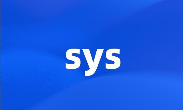 sys