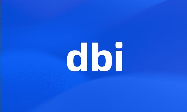 dbi