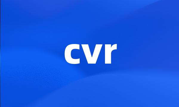 cvr