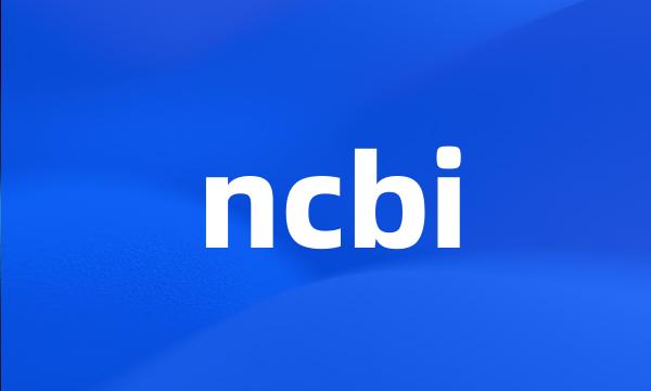 ncbi