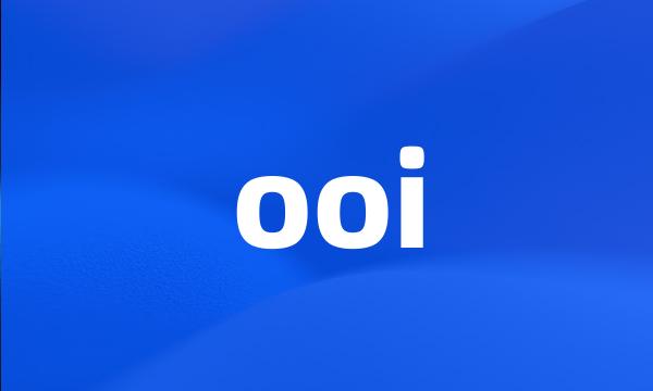 ooi