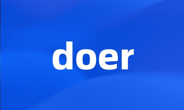 doer