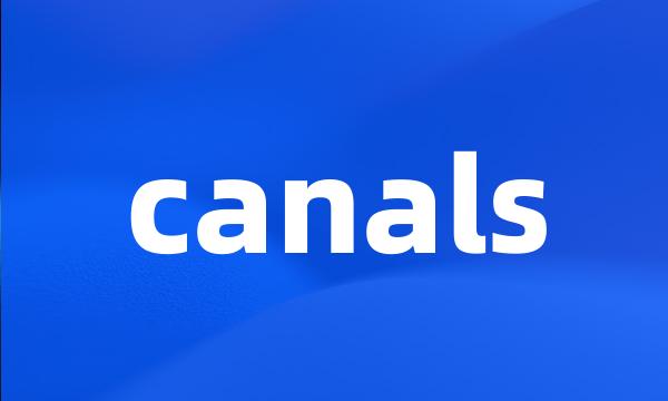 canals