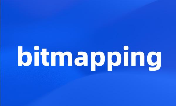 bitmapping