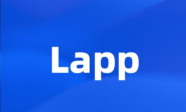 Lapp