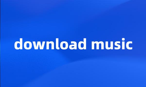 download music