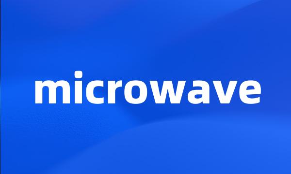 microwave