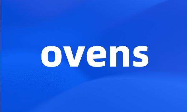 ovens