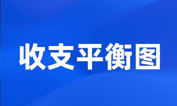 收支平衡图