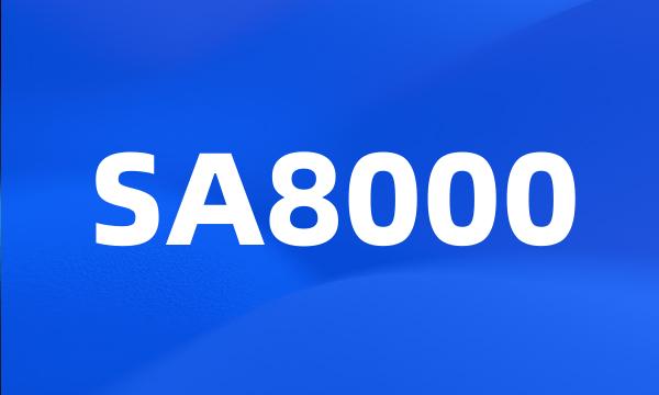 SA8000