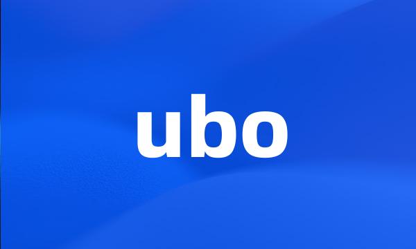 ubo