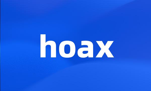 hoax