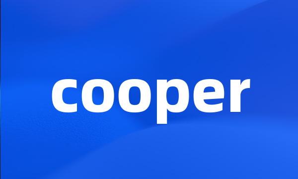 cooper