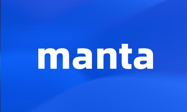 manta