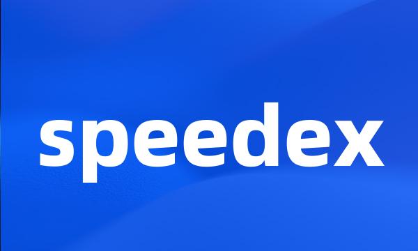 speedex