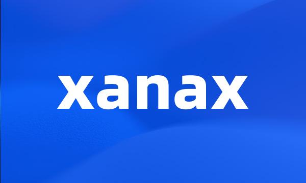 xanax