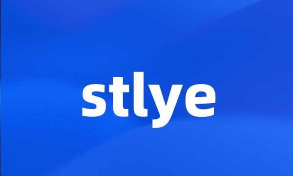 stlye