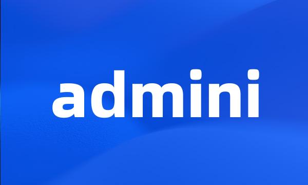 admini