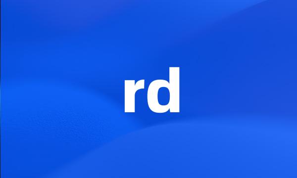 rd