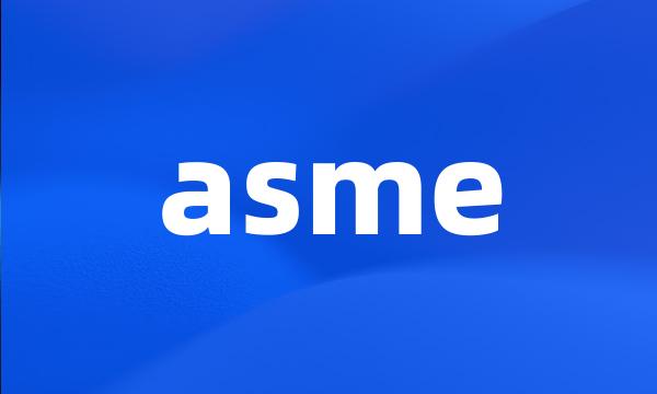 asme