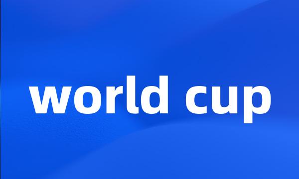 world cup