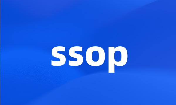 ssop